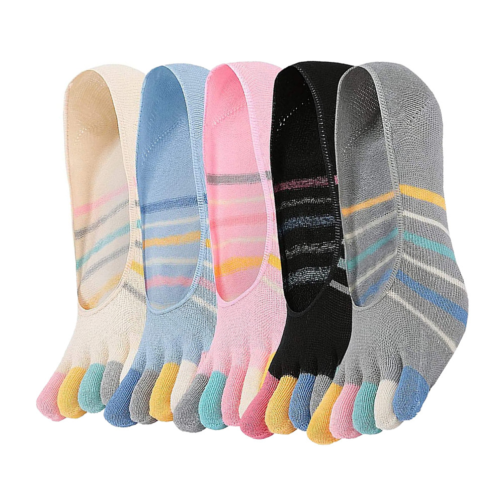 Womens Five Toe Yoga Socks 5 P - Invisibility Sock Loafer recension och pris