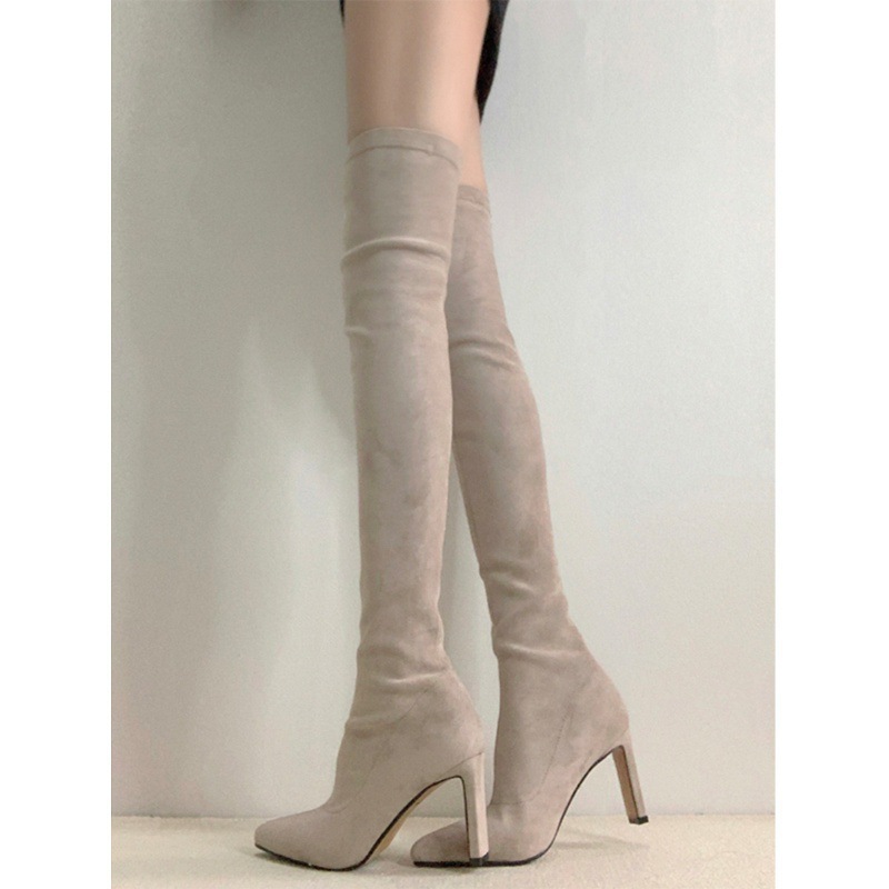 Long tube boots for women 2025 - Knee High Sock Women recension och pris