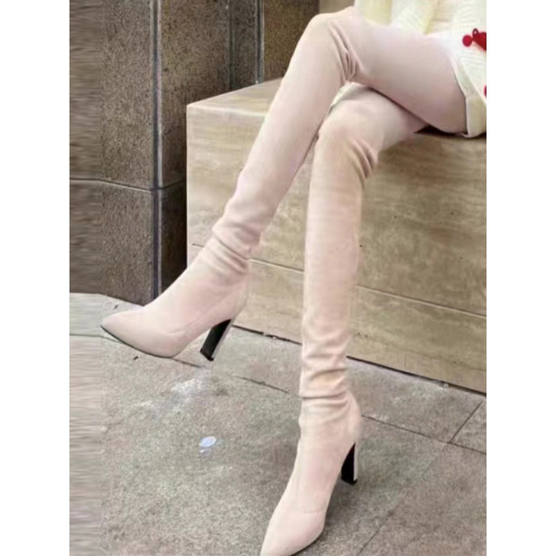 Long tube boots for women 2025 - Knee High Sock Women recension och pris