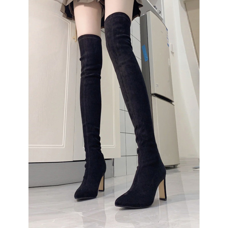 Long tube boots for women 2025 - Knee High Sock Women recension och pris